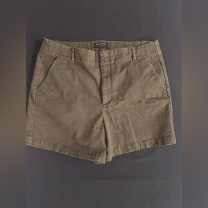 Banana Republic Olive Green Chino Shorts
